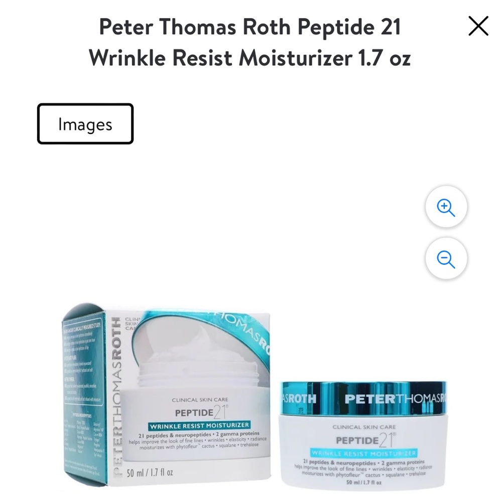 Peter Thomas Roth Peptide 21 Wrinkle Resist Moisturier